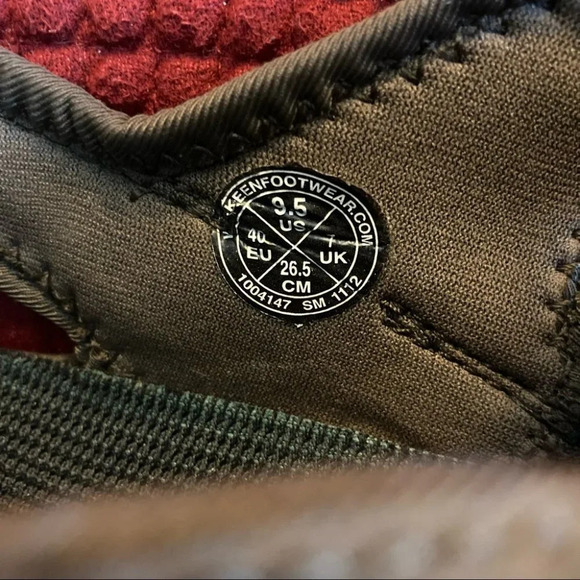 KEEN ARROYO II Sz 9.5 Waterproof Hiking Shoes Elastic Pulls Comfort Inso… - Picture 5 of 11